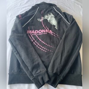 M Madonna Zip Up Hoodie